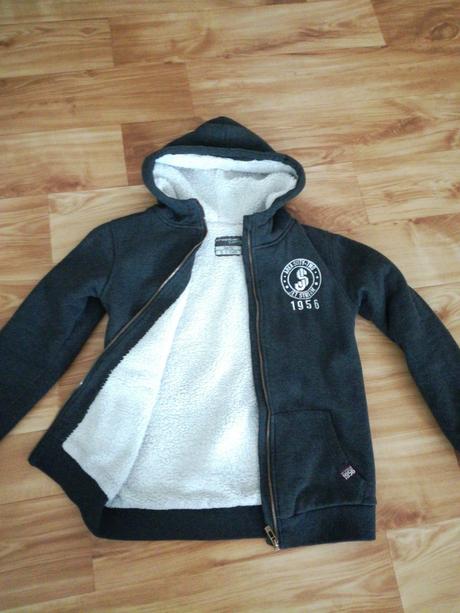 Mikinka s kožušinou v.146/152, takko,146