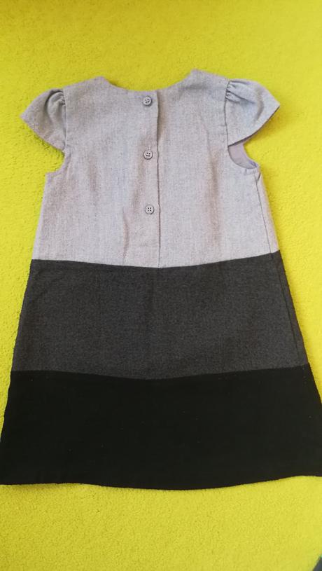 Hrubšie elegantné šaty 3-4 r, mothercare,104