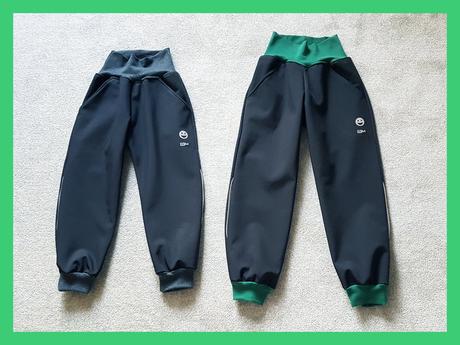 Softshellové nohavice letné zimné reflexné, 80 - 140