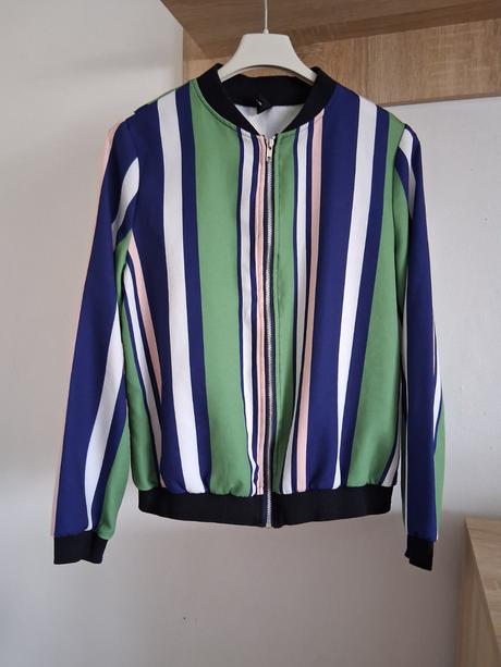 Pruhovaná bundička, l