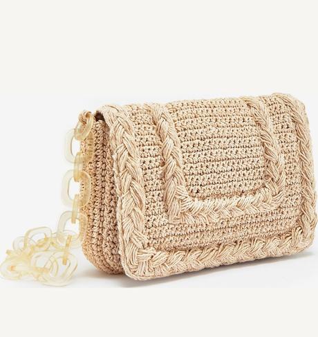 Letný hit štýlová slamená kabelka, 