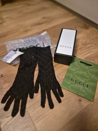 Gucci večerné rukavice na ples, m