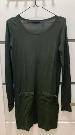 Kaki úpletové šat, esmara,s