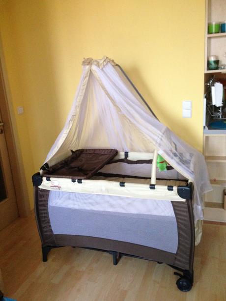 Skladacia cestovná detská postieľka , šírka (cm): 65,dĺžka (cm): 120