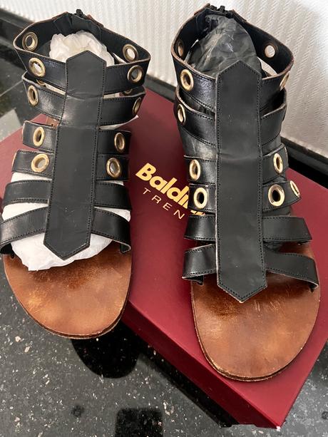 Baldinini celokozene sandalky, baldinini,40