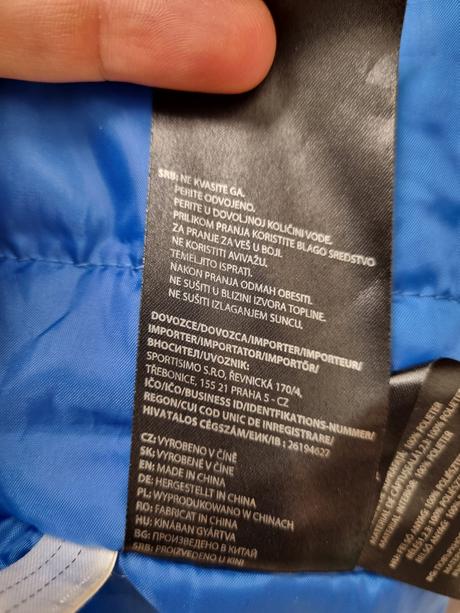 Lyžiarska bunda s kapucou, lewro,128