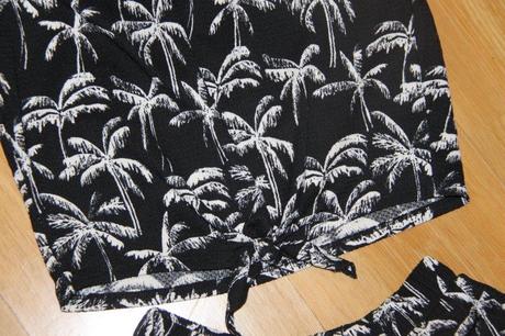 Súpravička - kraťase + top, h&m,152