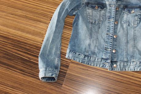 Jeansová bunda h&m v. 40, h&m,40