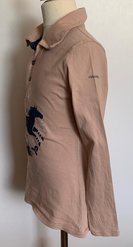 Fouganza detské tričko s dlhým rukávom, 152