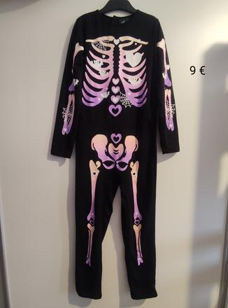 Kostým kostra,