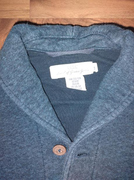Teplákové sako, v. 122/128, h&m,122