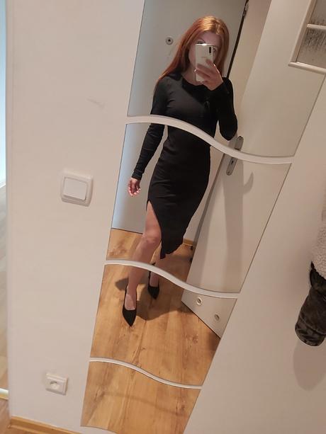 Čierne šaty., sinsay,xs