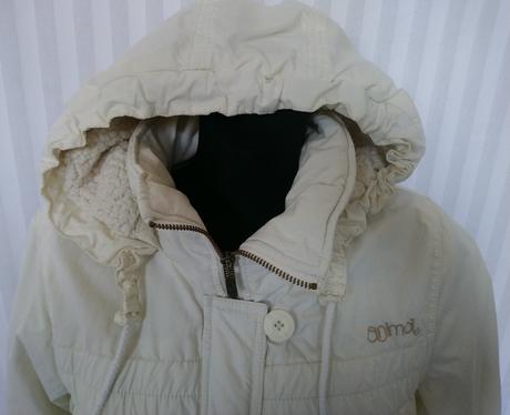 Dámska zimní krémová bunda, animal, animal,l