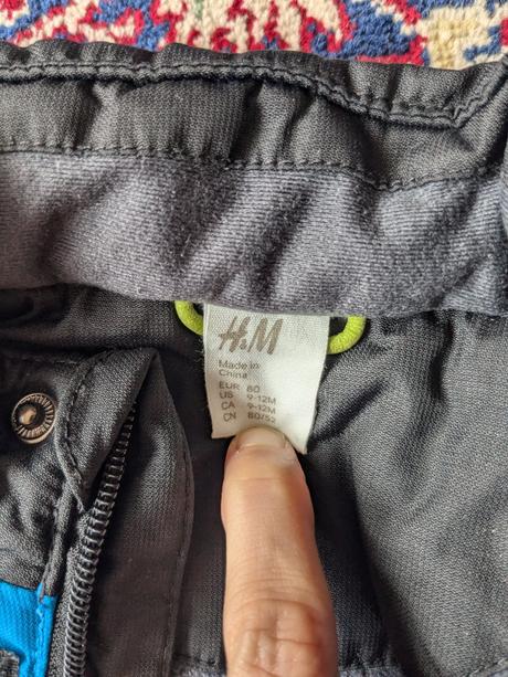 Zimný overál h&m velkošt 80, h&m,80