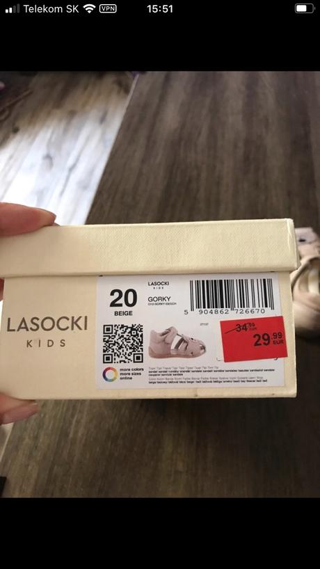 Lasocki kožené sandálky, lasocki,20