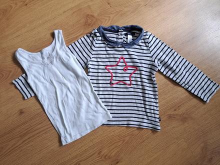 Tričko a tielko 98/104, h&m,98