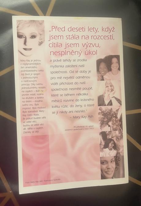 Mary kay - kniha+magnetky,