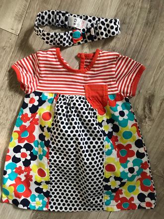 Saticky s čelenkou 9-12 mes., george,80