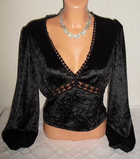 Pimkie zamatovy elegantny topik, pimkie,m