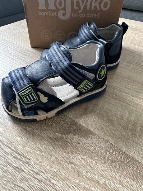 Sandále wojtylko, 2ks, tmavomodré, veľkosť 21, wojtylko,21