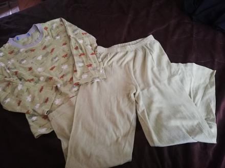 Bavlnené tenké pyžamko s tankami, 128