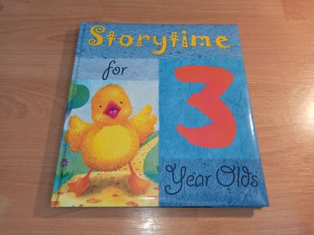 Storytime for 3 year olds, 