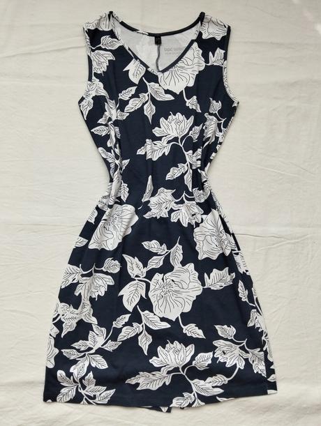 Šaty bielo modré, bonprix,40