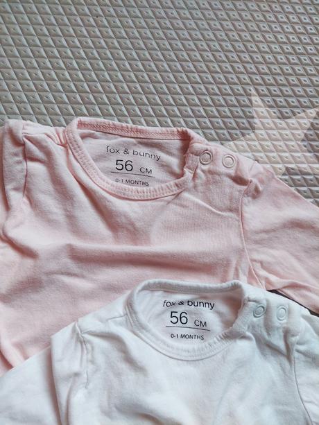 Dojčenské body 56, 2ks, sinsay,56