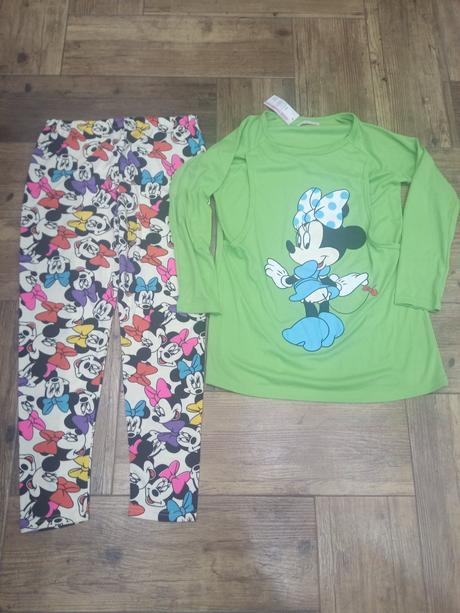Tehotenské, dojčiace pyžamo minnie, xl