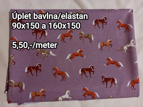 Rozpredávam látky na šitie, 