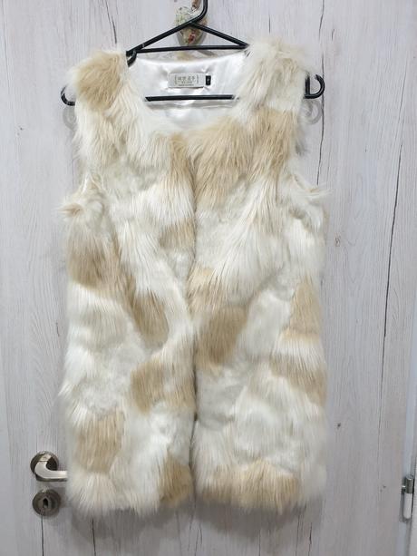 Kožušinová vesta, s