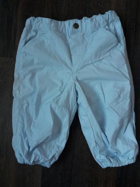 H&m zateplené nohavice top stav, h&m,74