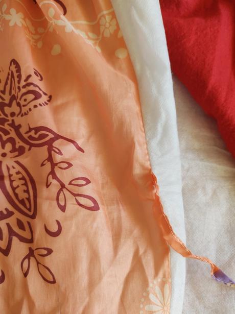 Dvojitá prikrývka - marhuľová, 