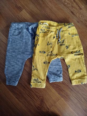 Tepláčiky hm, h&m,80