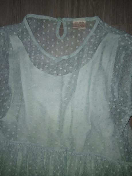 Blúzočka tylová, zara,152