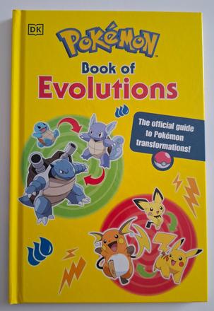 Knižka pokémon  "book of evolutions", 