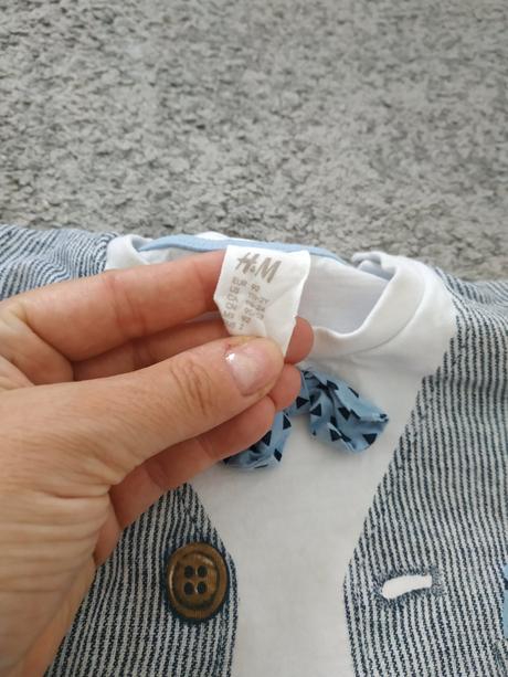 Tričko s motílikom, h&m,92