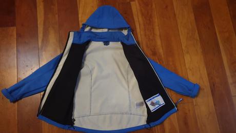 Kvalitná softshellová bunda, trollkids,140