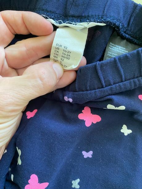 Saty s leginami (set), h&m,92