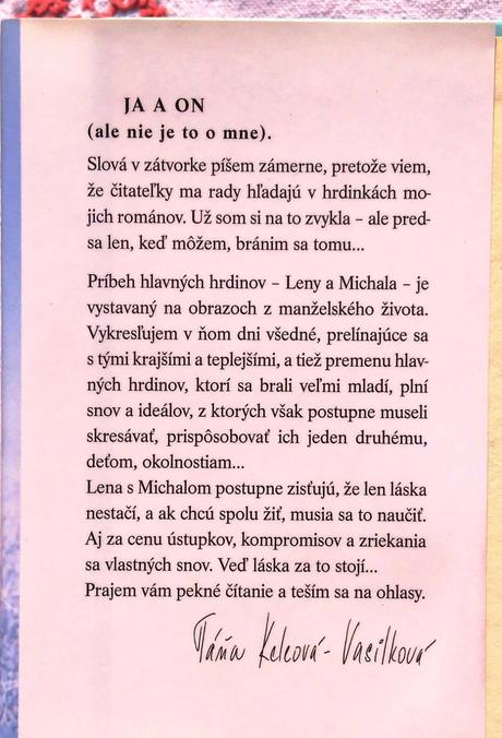 Ja a on - t. keleová-vasilková, 