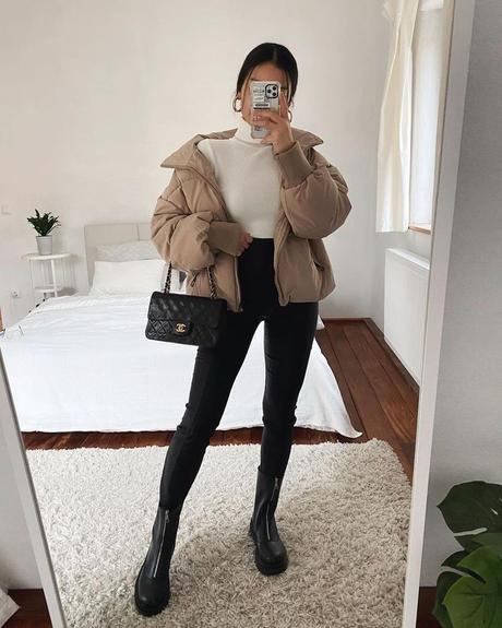 Puffer zimná bunda, xs