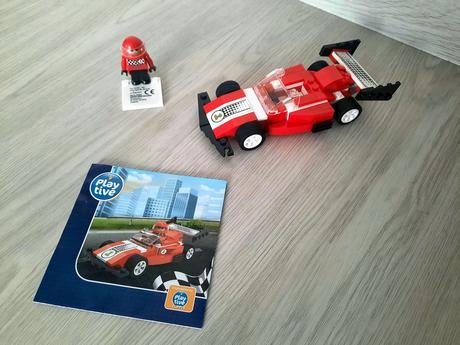 Stavebnica racing car,