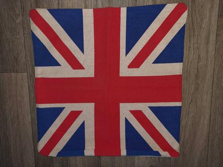 Britská vlajka anglicko británia obliečka vankúš, šírka (cm): 40,dĺžka (cm): 40