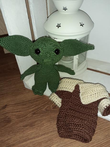 Hackovany baby yoda, 