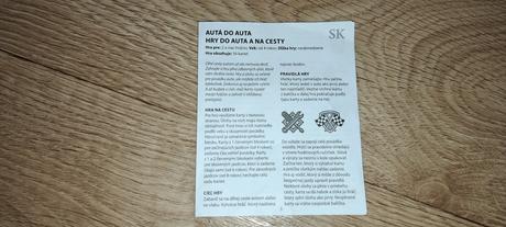 Autá do auta, cestovná hra, 