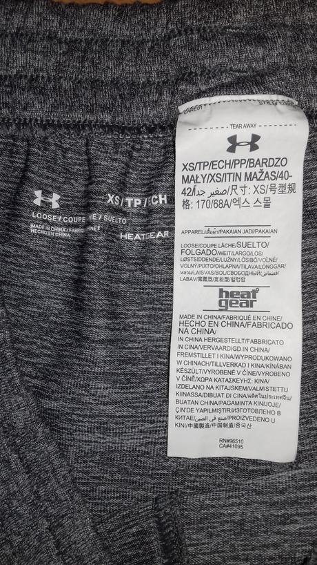 Kraťasy under armour heatgear "xs", xs