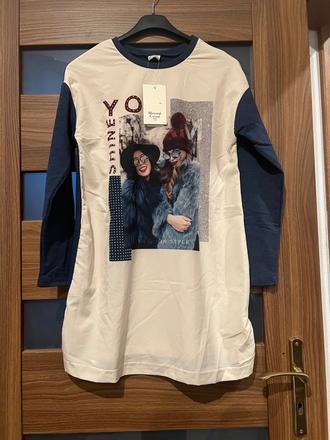 Predĺžené tričko, m