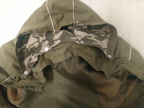 Oranžovo olivová prechodná bunda,dopodopo, 104-110, dopodopo,110