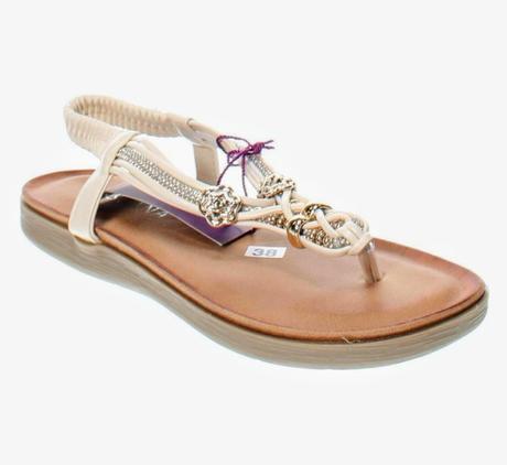 Žabky, sandále lascana, 38