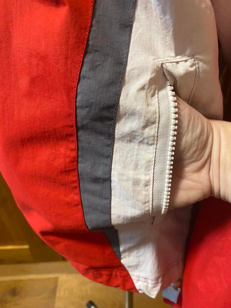 Červená bunda / vetrovka, m